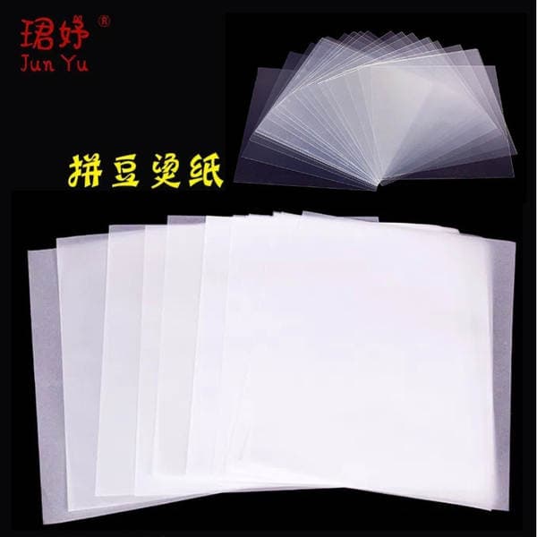 Wholesale Spelling Bean Heating Paper DIY Handmade Accessories Material Spelling Bean Baking Cloth Spelling Bean Special Transparent Bright Hot Sheet