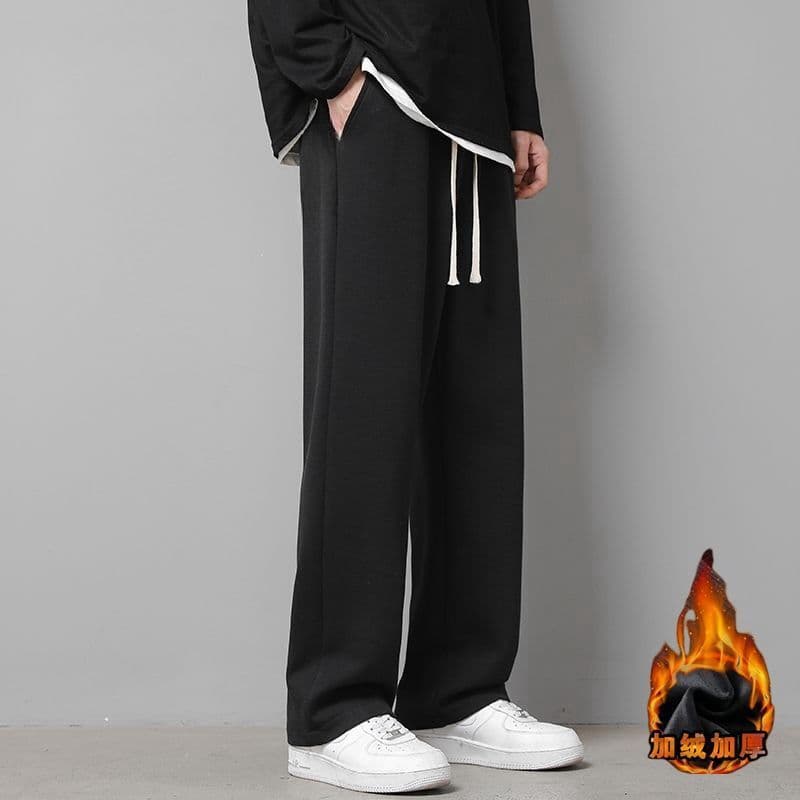 Black fleece-lined