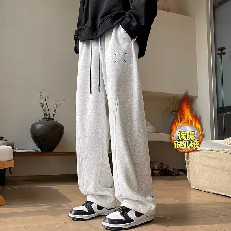 White gray [fleece style]