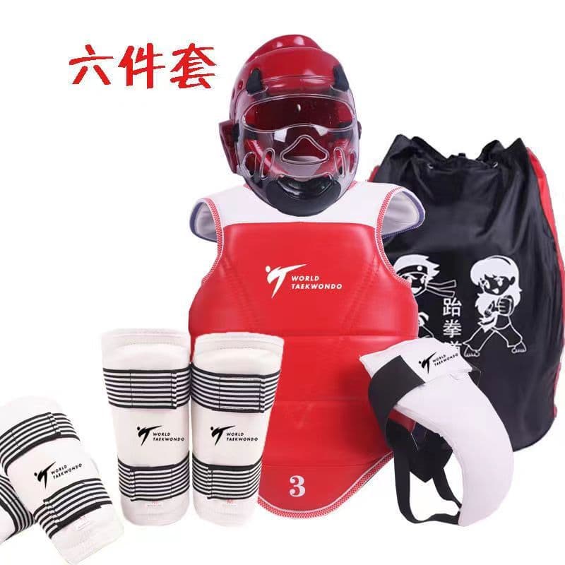 Maya red six-piece set