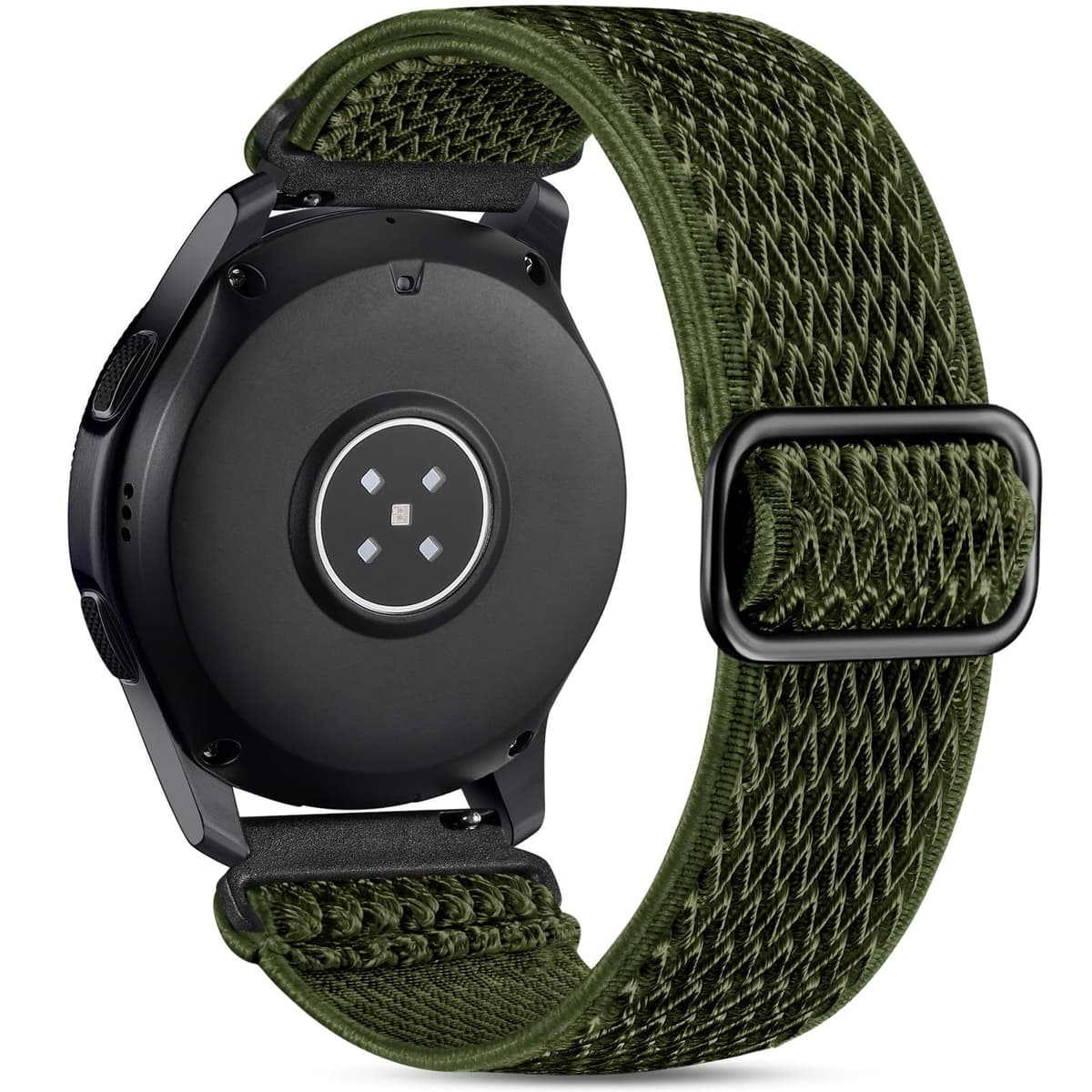 Wave pattern-military green