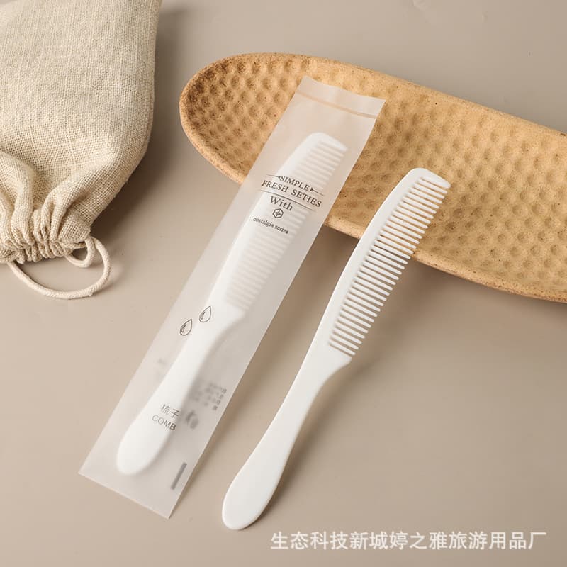 Soft film + small white comb