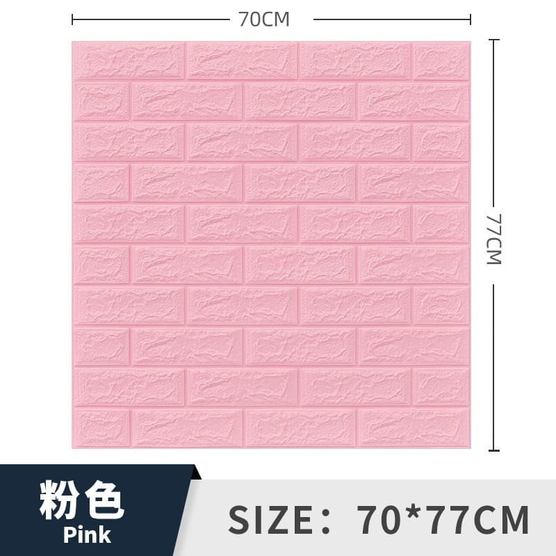 Brick pattern light pink