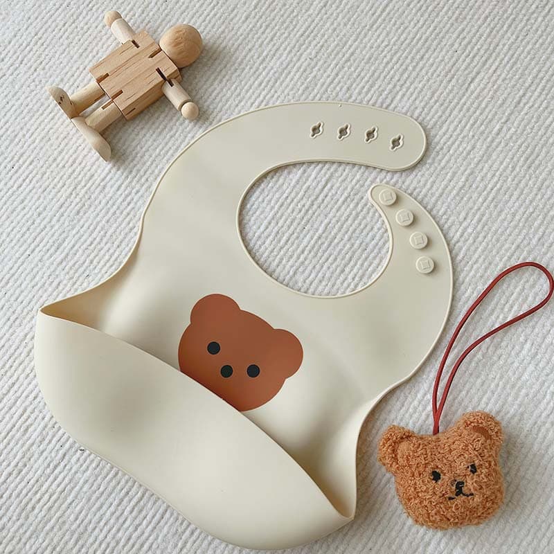 Bear Silicone Bib