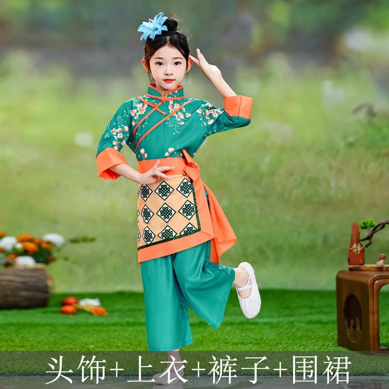 Peking girl + head flower
