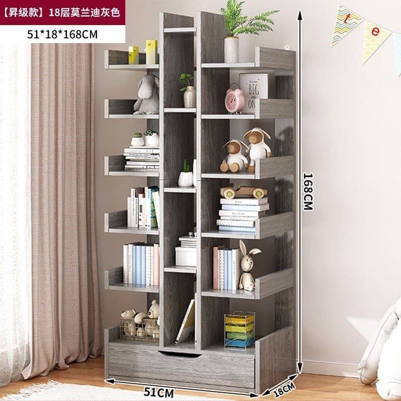 Storage] 18 layers gray 51cm