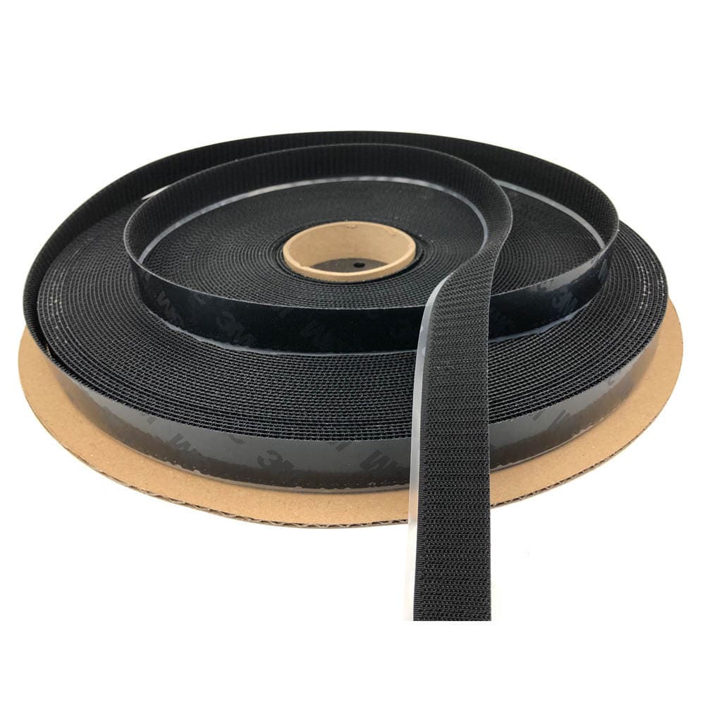 3m Adhesive Velcro 3Msj3571 Self-Adhesive Black High Temperature Resistant Blended Strong Nylon Buckle Sj3572 Strong Adhesion 5