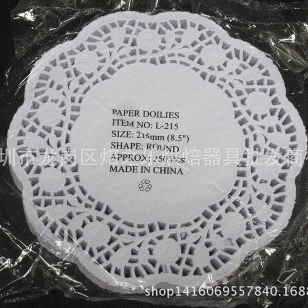 Round 8.5inch (Diameter 21.5cm) Flower Base Paper, Flower Cushion Paper, Flower Paper, 8 Packs/Box