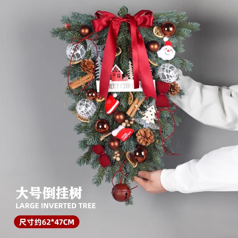 Korean version pe large upside down tree [free hook]