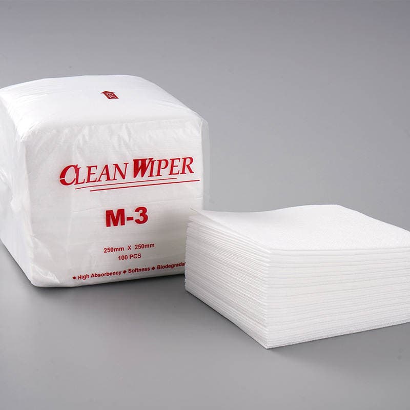 M-3 Dust-Free Paper Mesh Anti-Static Absorbent Wiper Industrial Disposable High-Quality Oil-Absorbing and Decontamination Wiper 4