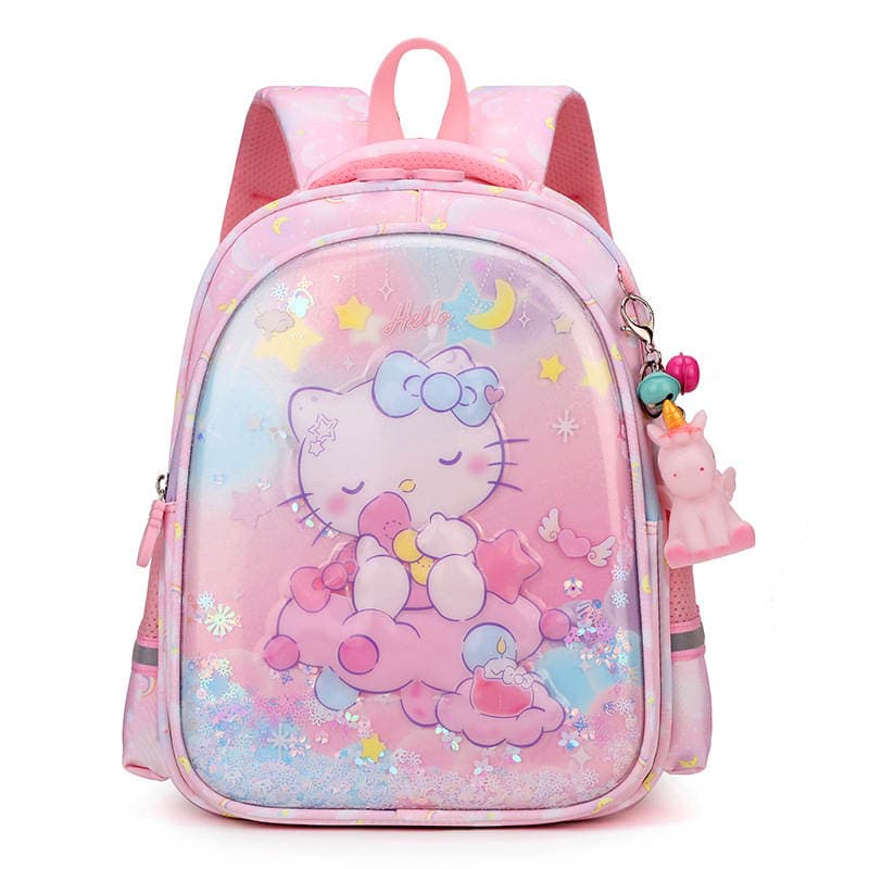 2025 New Model Girls' Hard-Shell Lightweight Kindergarten Cute Waterproof Student Backpack Children's Backpack 3