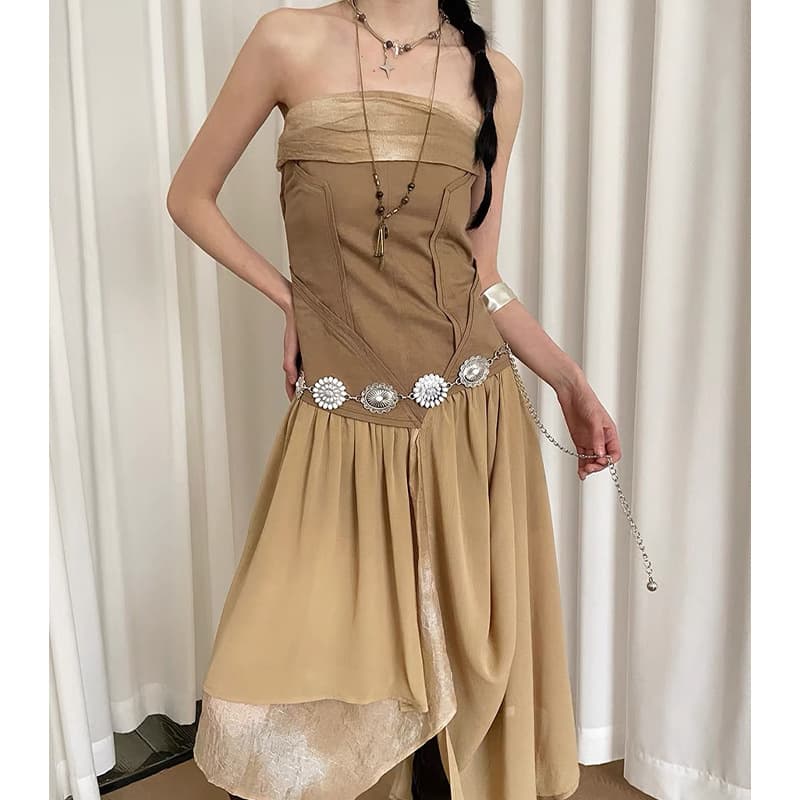 Heavy duty inlaid waist chain