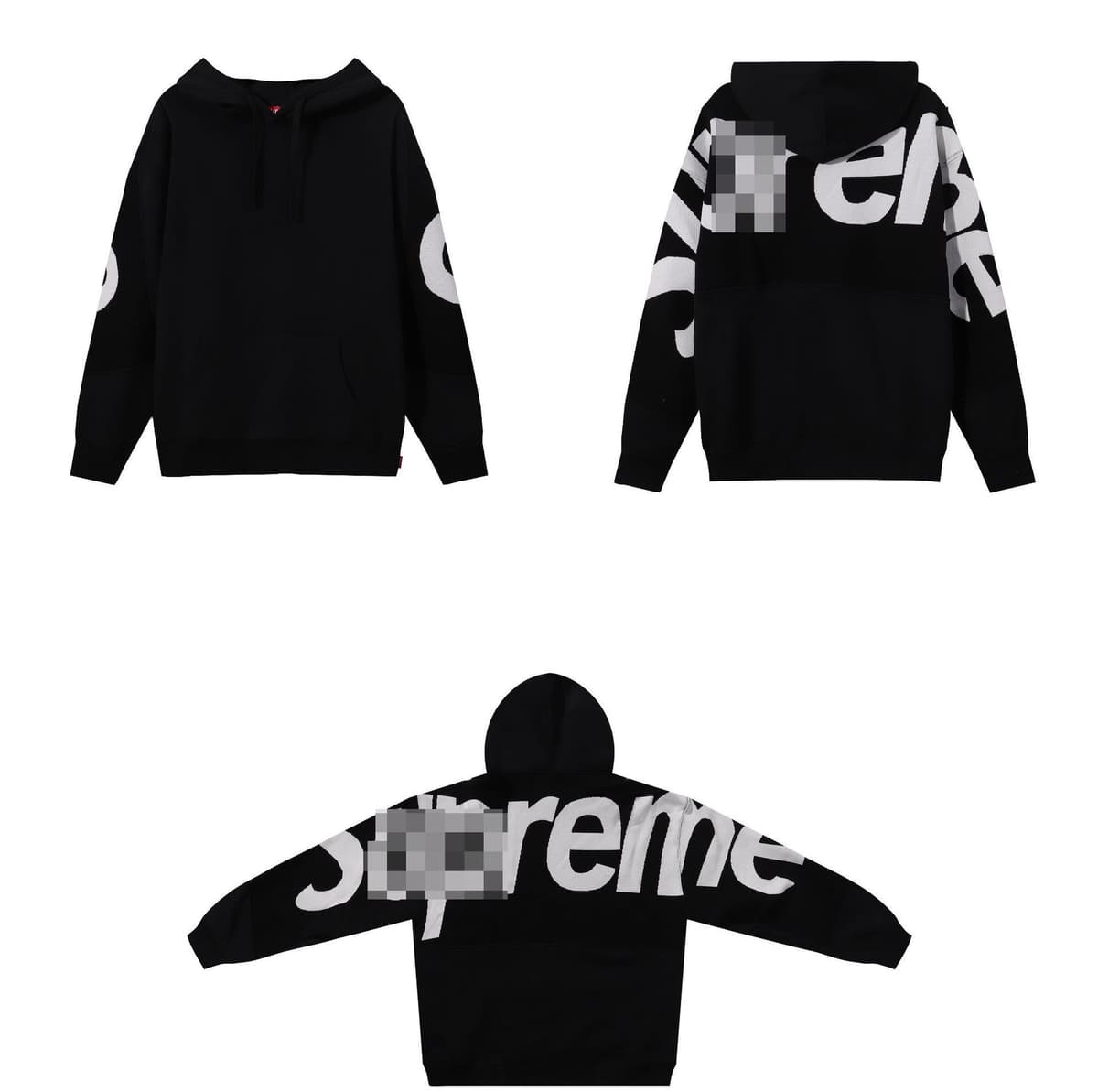 Sweatshirt and sweater black