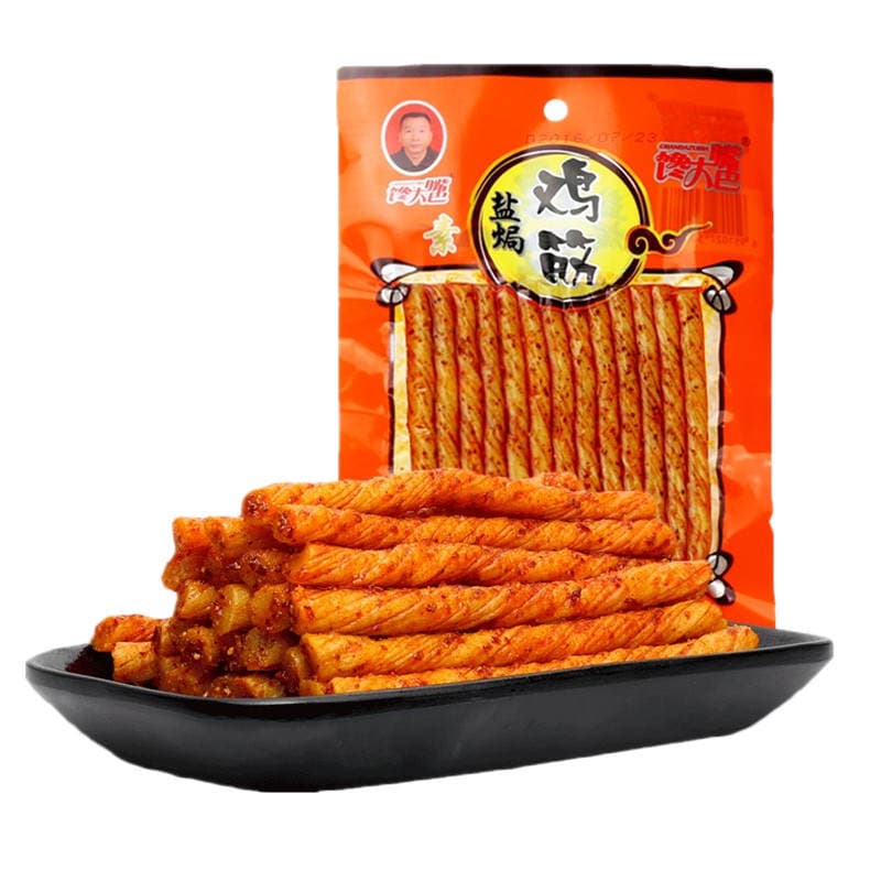 Duzlu bişmiş vegetarian toyuq vətəri və acı soya pendiri rulonları, 32g x 20 ədəd / 82g 5