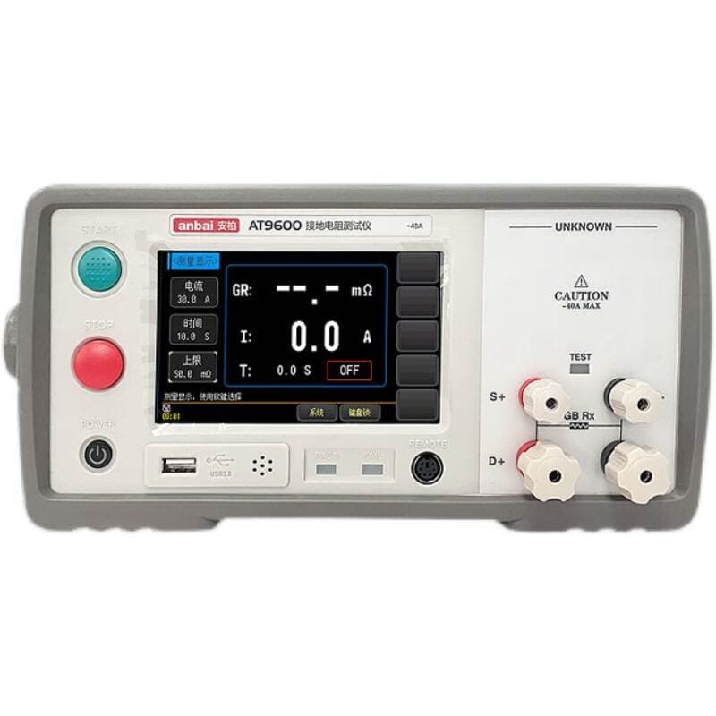 Amber AT9600 grounding resistance tester grounding conduction detection digital grounding resistance meter high precision measurement 5