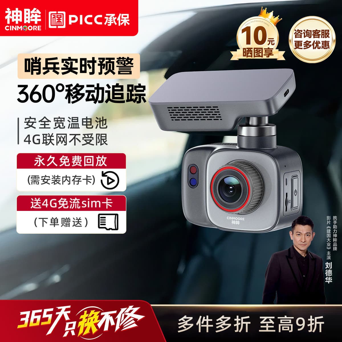Vehicle monitoring + vehicle identification + 32g