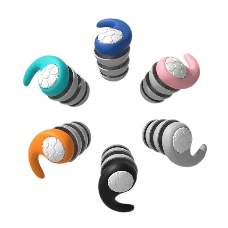 Cross-border new children's silicone earplugs small size Swimming waterproof noise reduction sound insulation learning hearing protection earplugs 5