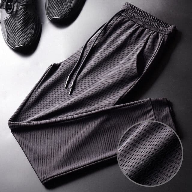 [mesh skinny jeans] black