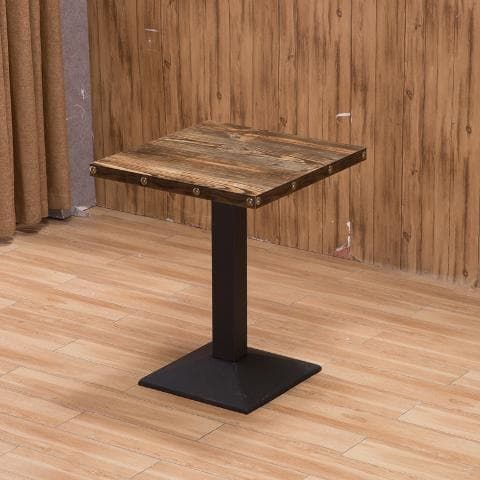 One piece of vintage charcoal burnt wood 60*60*75 high