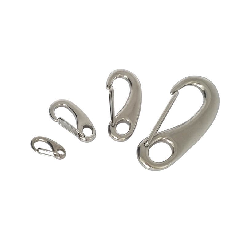 Supply egg-shaped spring hook stainless steel rigging marine hardware 5
