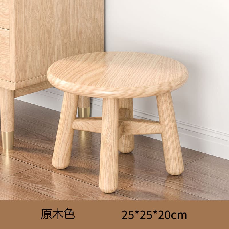 Log color 20cm-all rubber wood