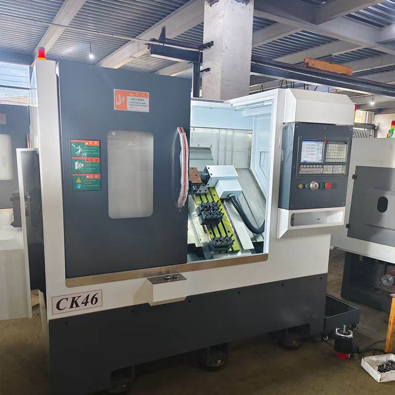 Factory Direct Supply Cnc Machine Tool Ck46 Turning and Milling Composite Multi-Function High-Precision Cnc Lathe Digital Display Machine Tool 4