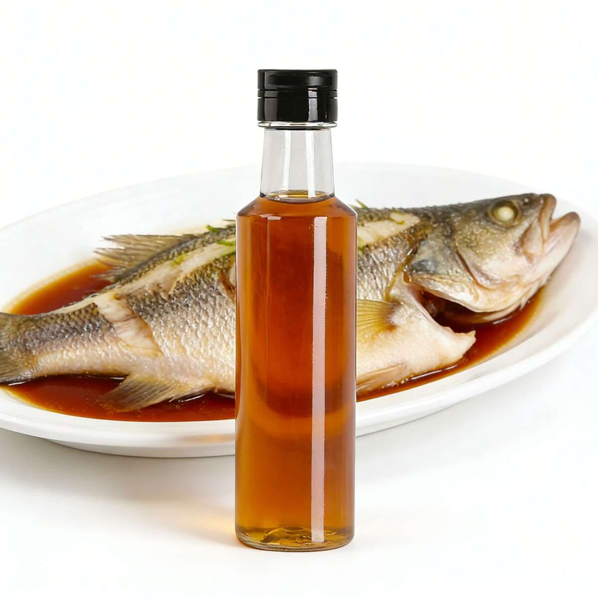 250 ml qida dərəcəli dəyirmi plastik şüşələr (yağ, sirkə, soya sousu üçün), möhürlənmiş və sızdırmaz 4