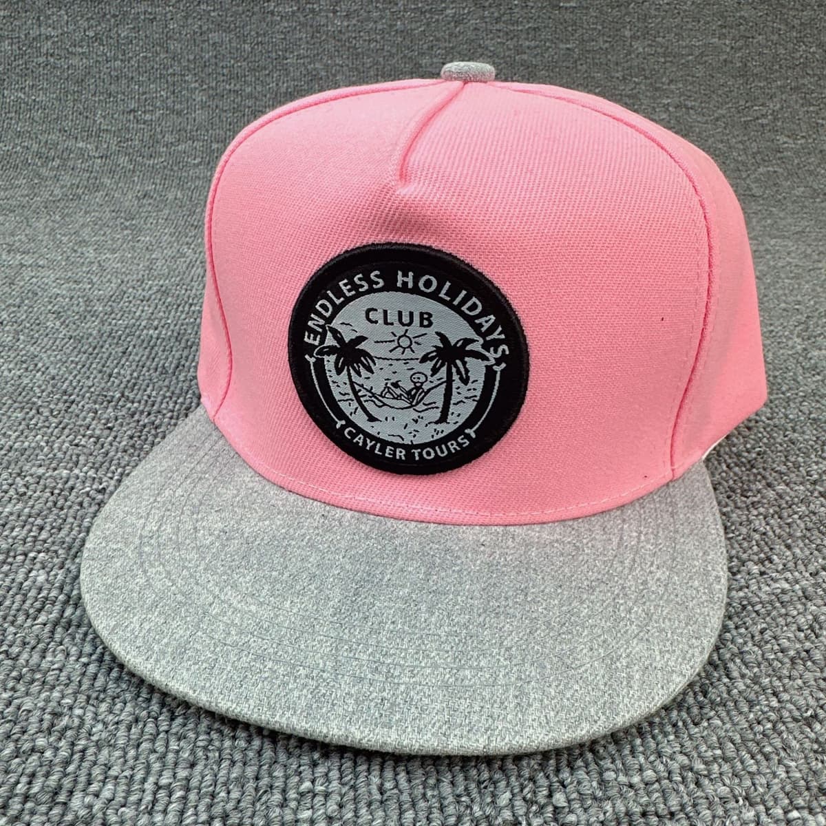 Pink flat eaves [club coconut tree]