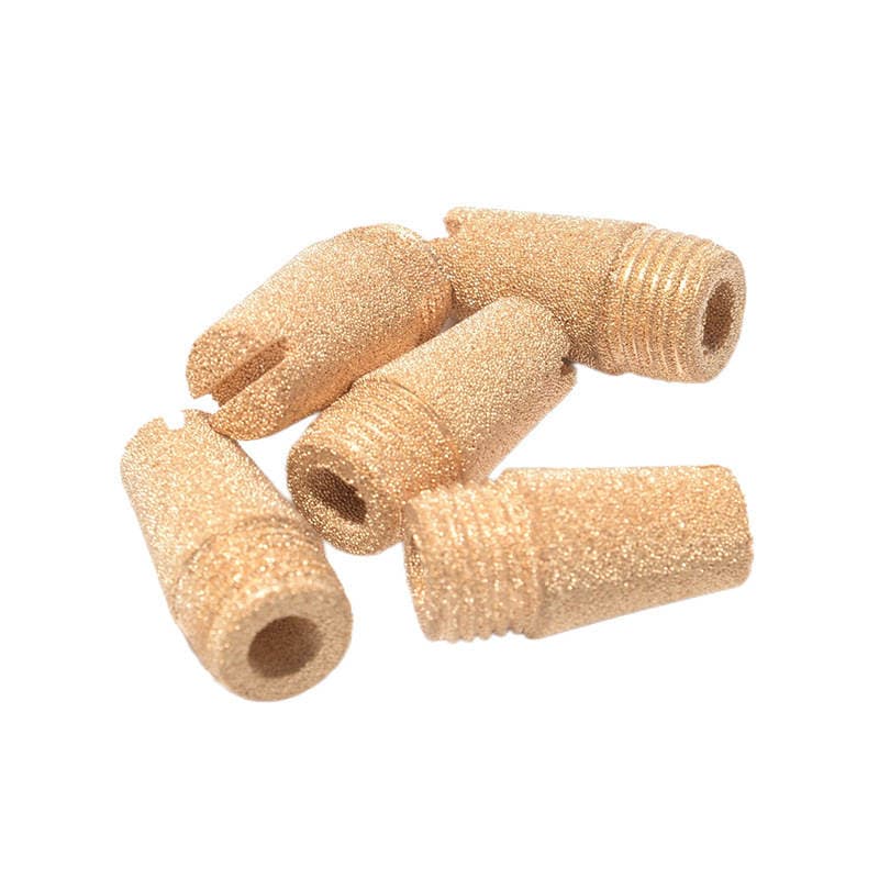 Customized Kuangxun D-Type Copper Silencer Noise Reduction High-Temperature Resistant Sintered Copper Filter Core Industrial Silencing Equipment Accessories Copper Core 5