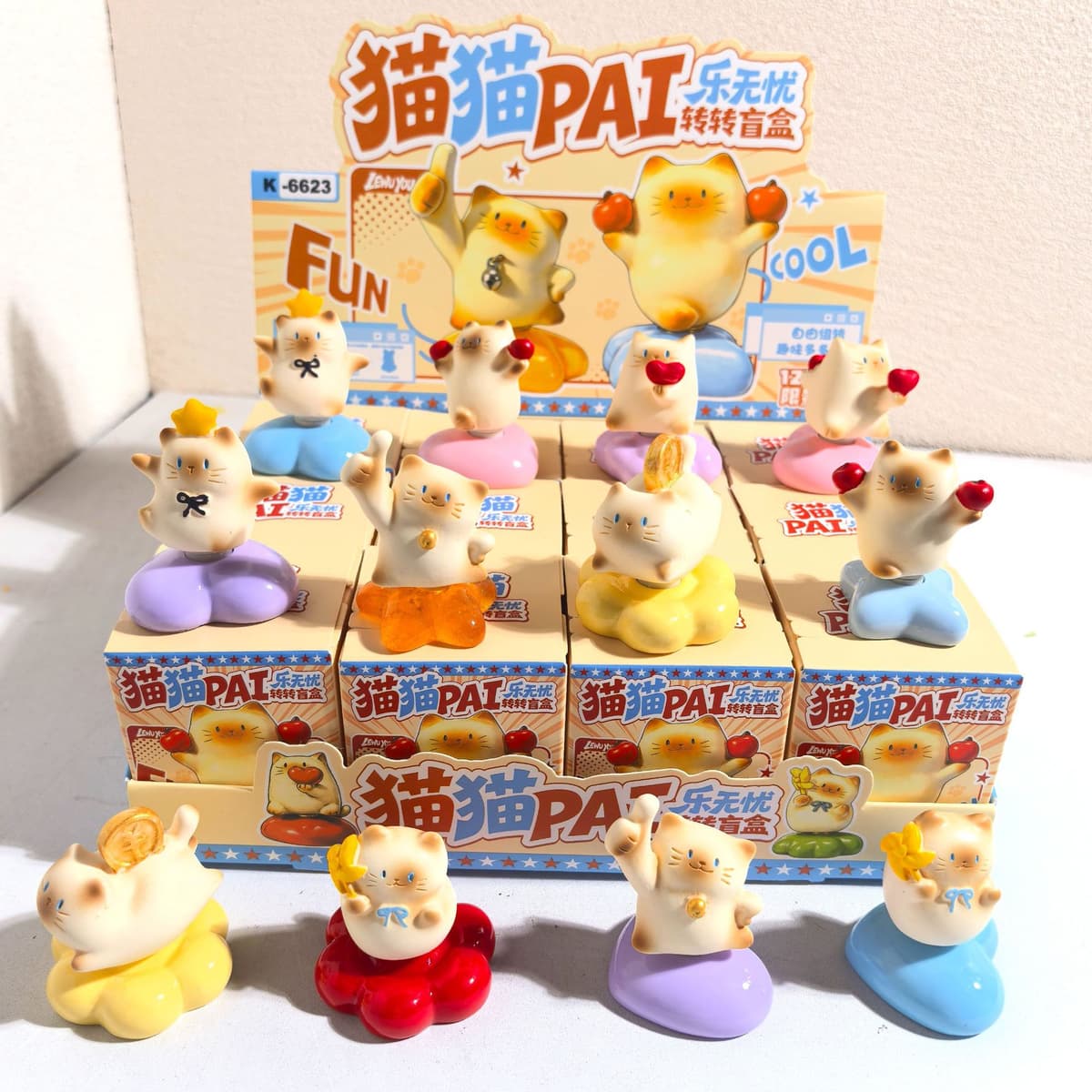 Mao mao pai spin & win blind box [12/box]