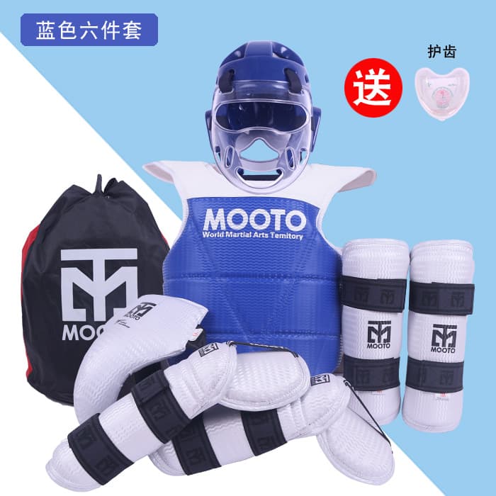 Water ripple blue-six piece set