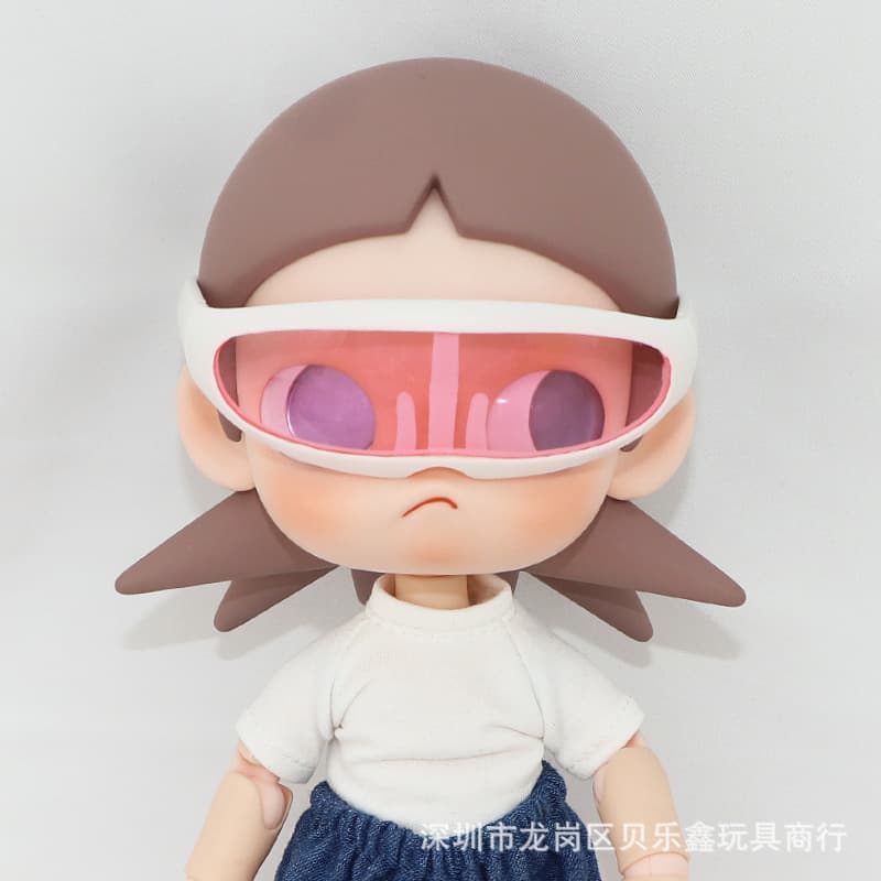 C111 pink ski goggles
