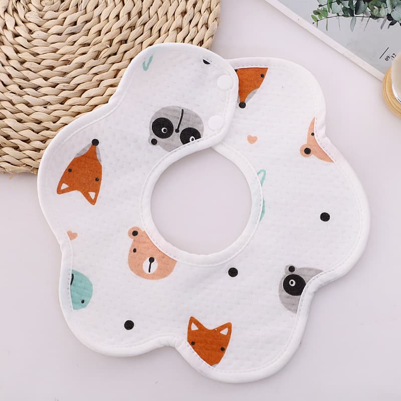 [Knitted cotton waterproof section] Bear
