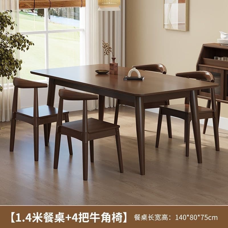 140*80*4 horn chair [all made of solid wood]