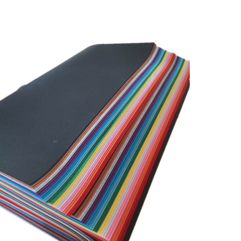 In-Stock Wholesale Colorful Non-Woven Fabric 1mm 40 Colors DIY Craft Materials Fabric Weaving Children's Handmade Felt Fabric 5