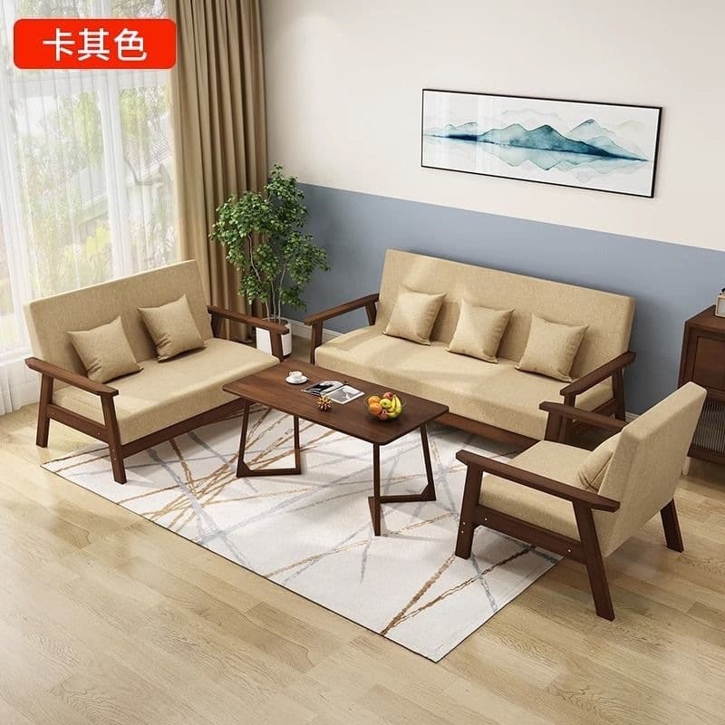 Walnut color + khaki color [eco-friendly paint]