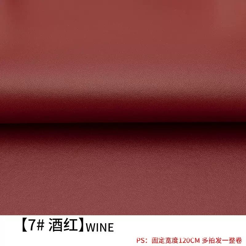 Lambskin pattern burgundy
