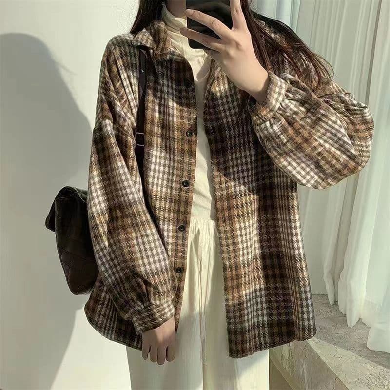 0033 khaki plaid