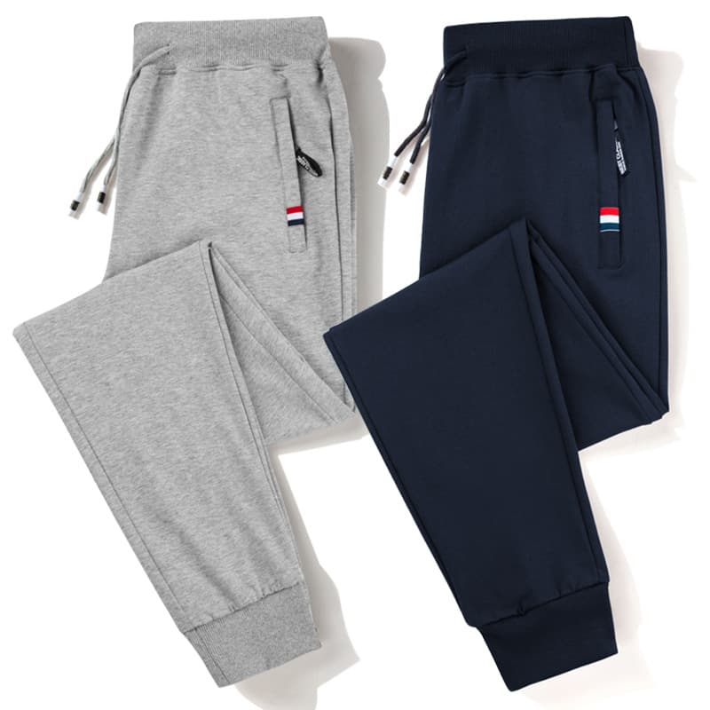 Two sets of beam feet: dark blue + light gray