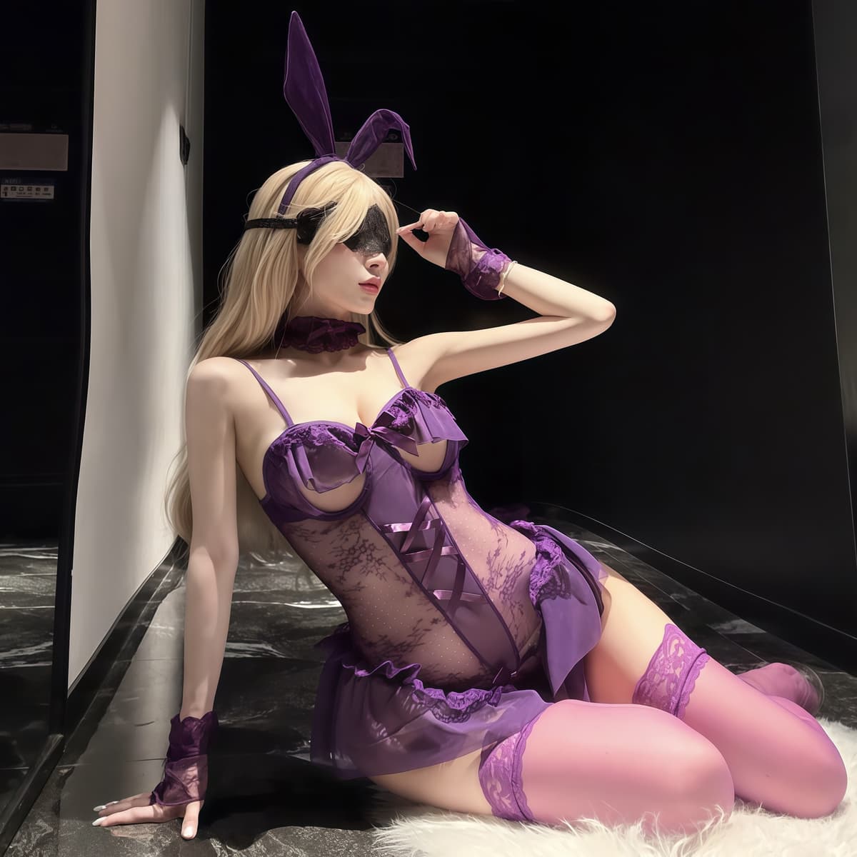 Purple (excluding socks)