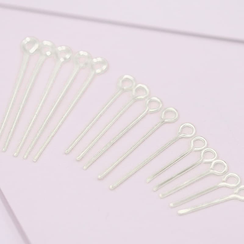 Color-preserving thick silver 9-pin