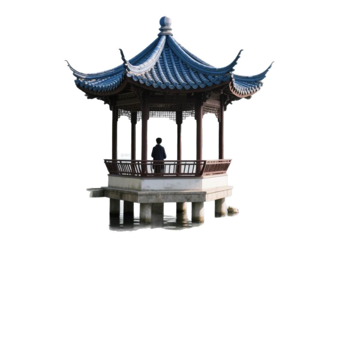 Changsha, Hunan, Cooperation on Ancient Building Projects, Architectural Design, Pavilions, Long Corridors, Solid Wood Bridges, Swings 5