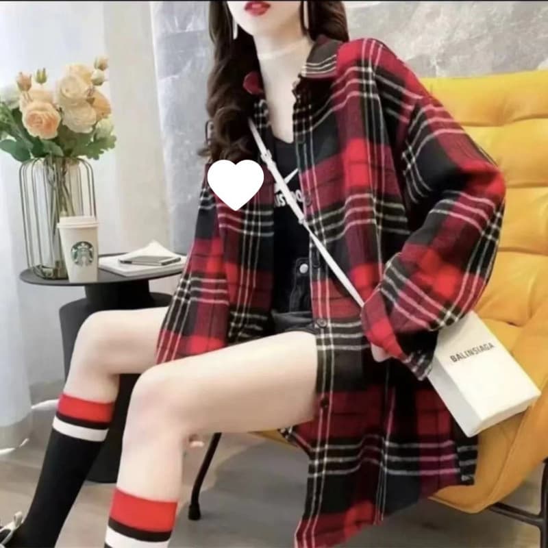 0033 red plaid
