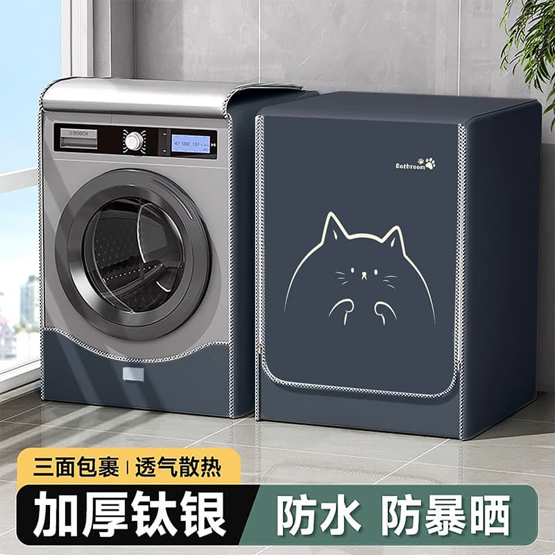 Cute cat| Double sided silver| Upgraded thickened titanium silver model