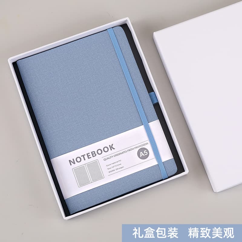 A5 blue gift box