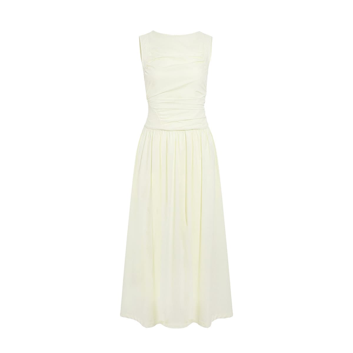 Goose yellow sleeveless style