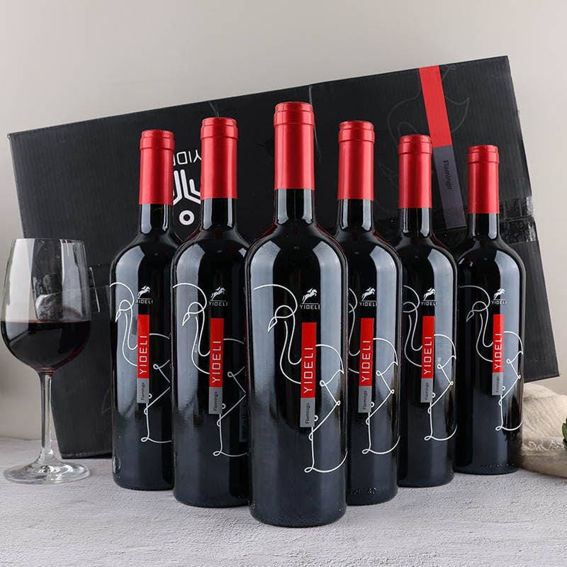 Chilean Imported Red Wine 13.5% Dry Red Wine Whole Box Mid-Autumn Gift Box Free Shipping Direct from the Winery Red Wine 4