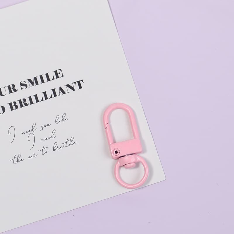 Pink door buckle