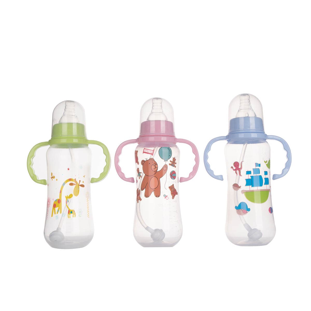 280ml Baby Feeding Plastic Bottle Maternal and Infant Supplies Children Baby Drinking Bottle PP Label Bottle Wholesale 2