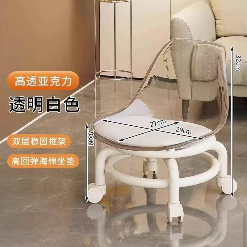 Acrylic transparent white (small size)